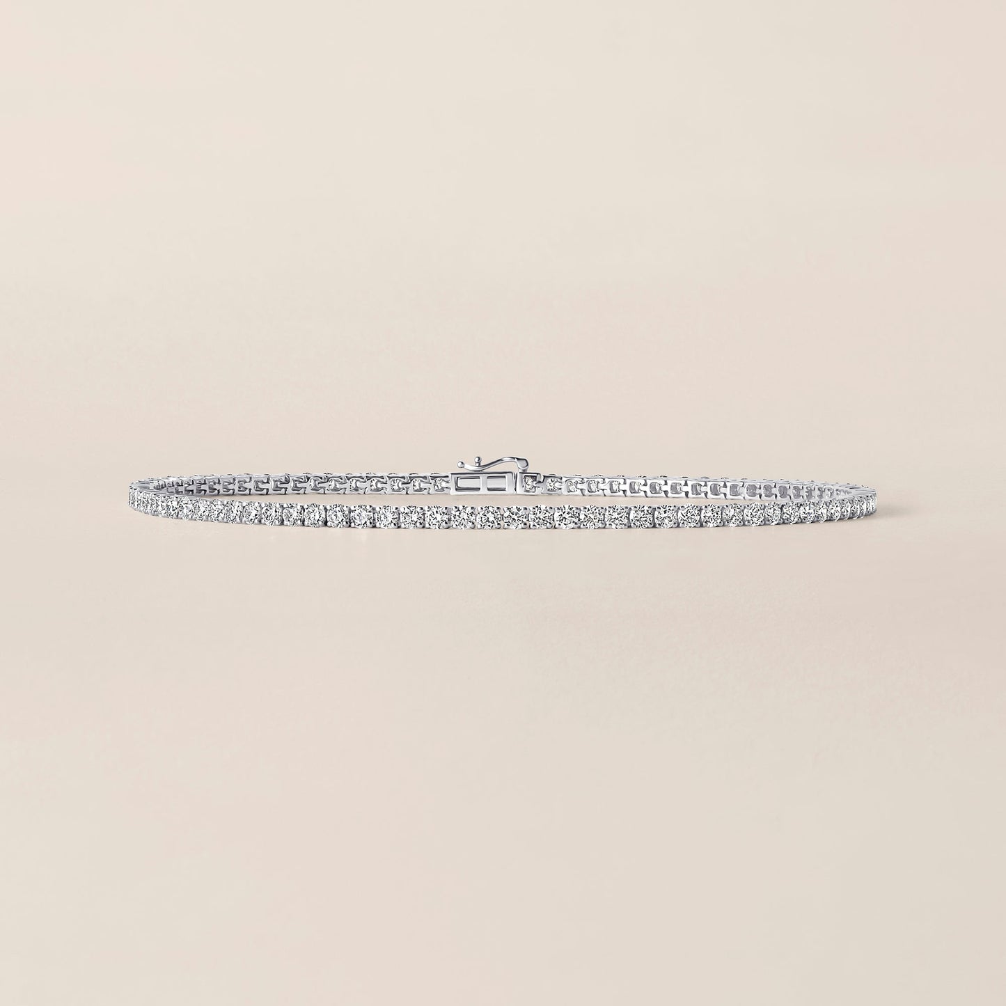 2.27 CTS Tennis Lab Diamond Bracelet