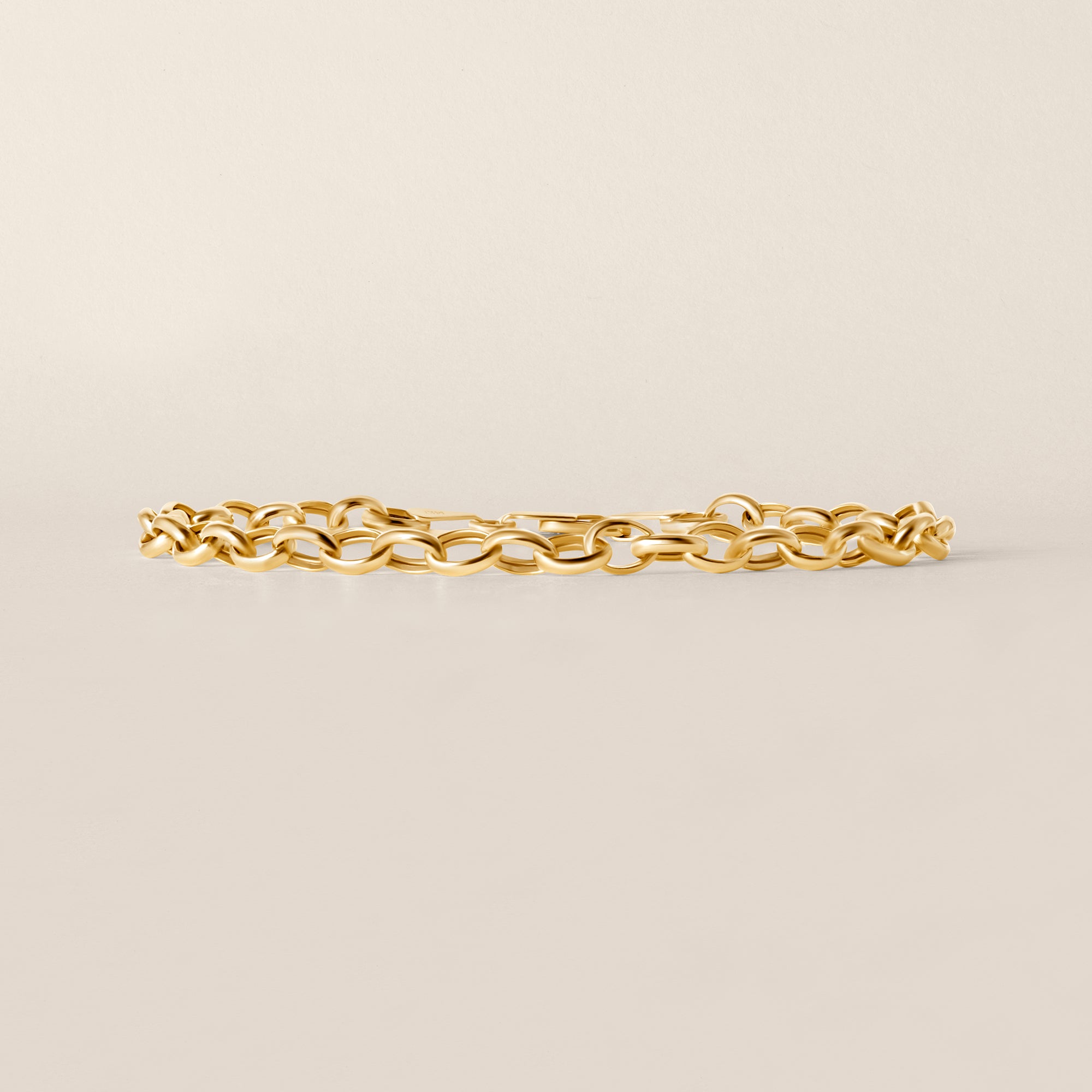 Classic Gold Chain Link Bracelet