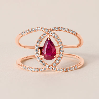Ruby & Diamond Ring