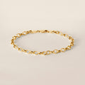Classic Gold Chain Link Bracelet