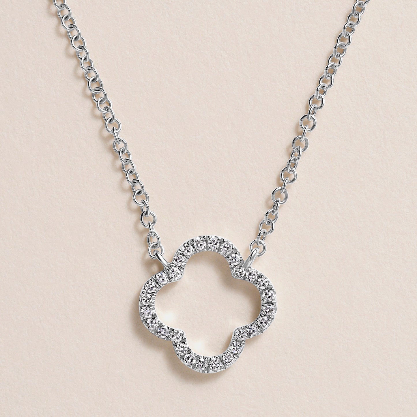 Clover Diamond Necklace